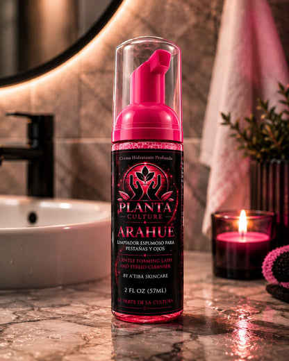 Arahué - Gentle Foaming Lash & Eyelid Cleanser