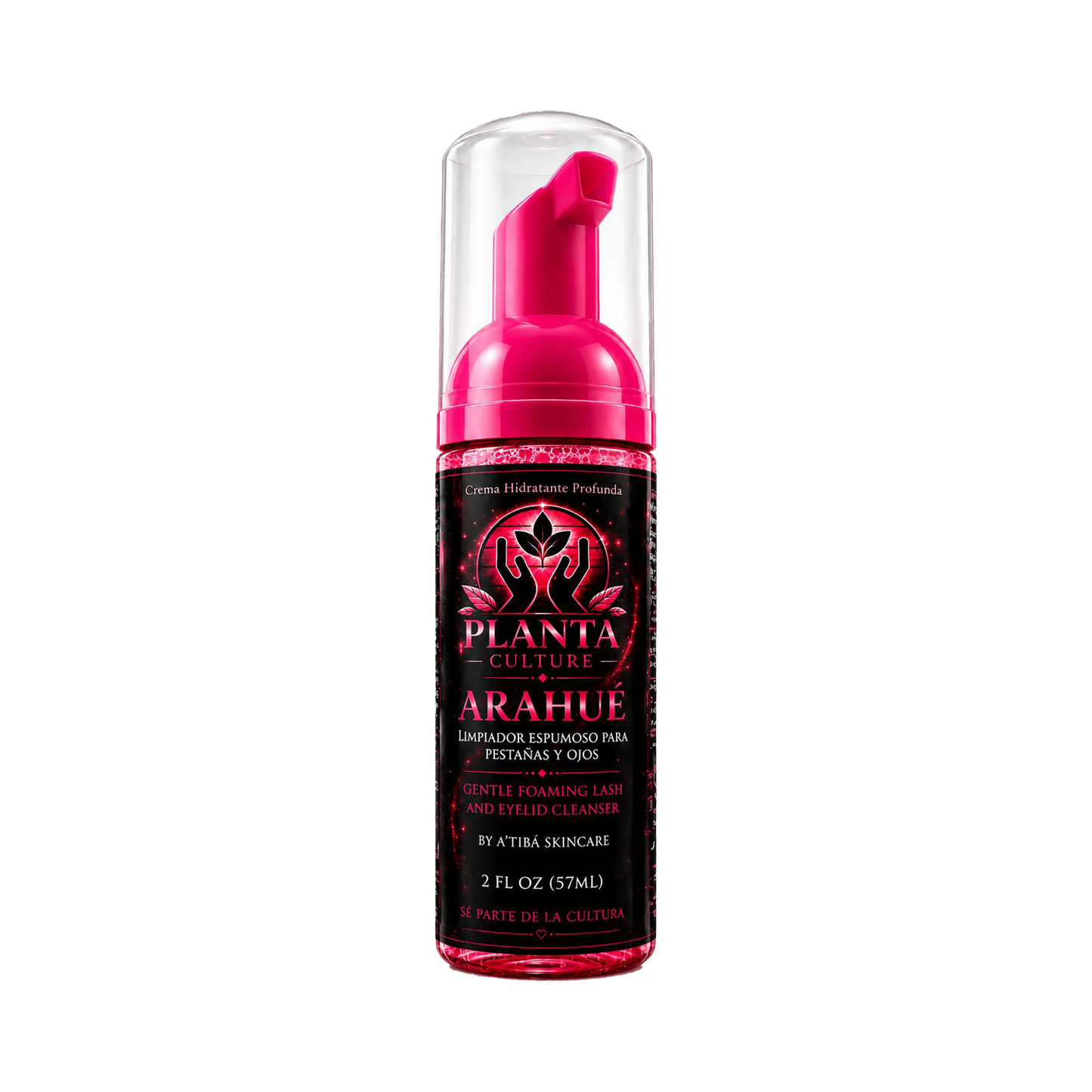 Arahué - Gentle Foaming Lash & Eyelid Cleanser